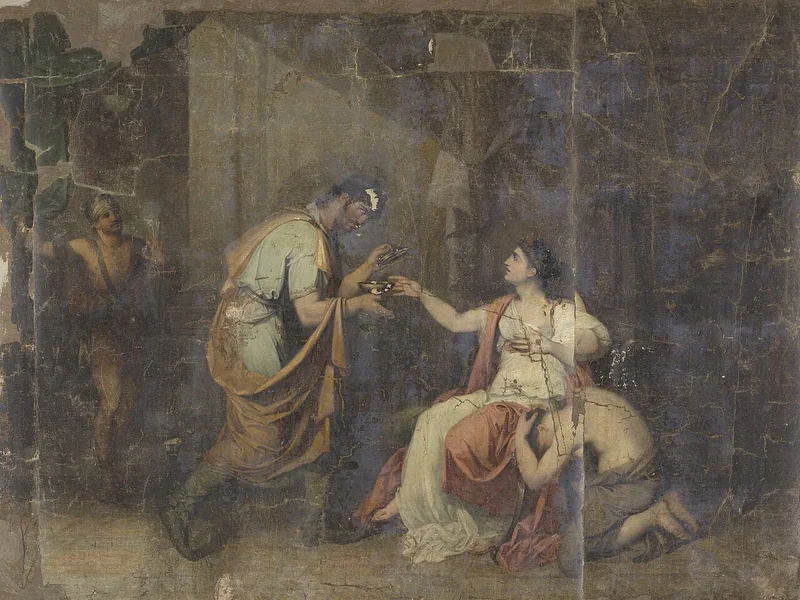 1758-Benjamin Wolff - La morte di Sofonisba, regina di Numidia